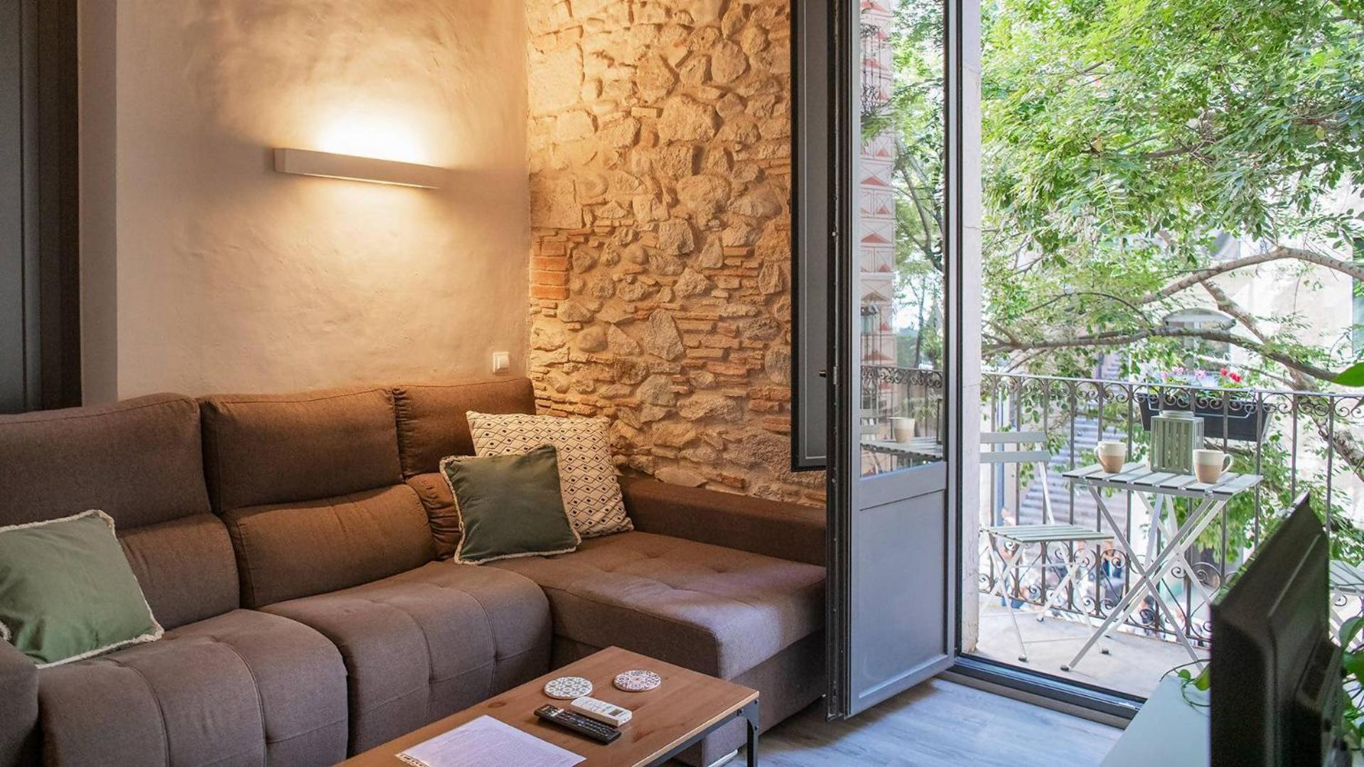 Ferienwohnung Old Town Duplex With Character Gerona Exterior foto