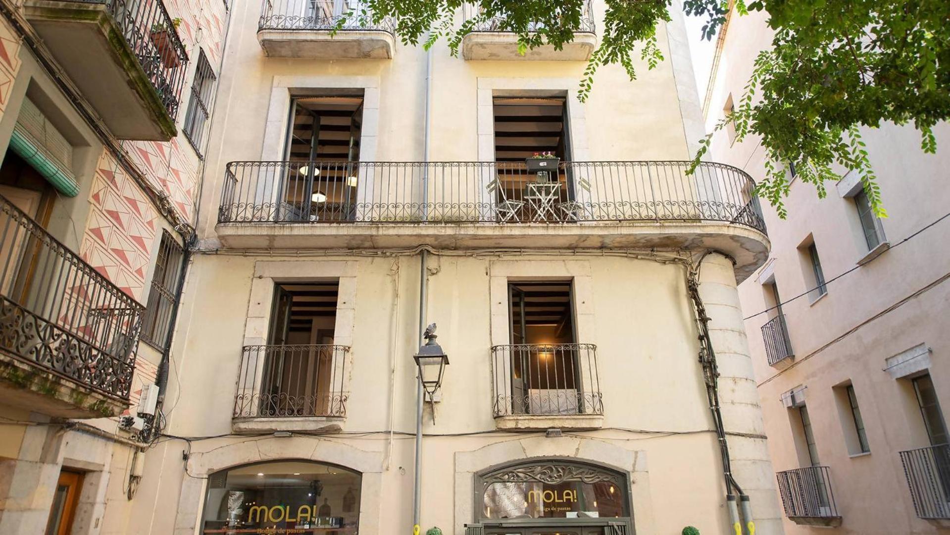 Ferienwohnung Old Town Duplex With Character Gerona Exterior foto