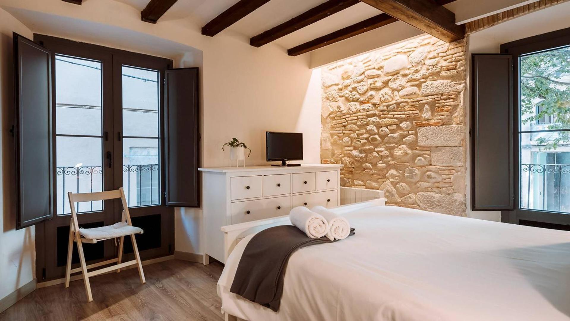 Ferienwohnung Old Town Duplex With Character Gerona Exterior foto