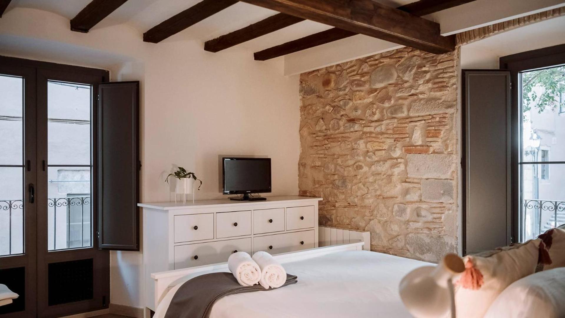 Ferienwohnung Old Town Duplex With Character Gerona Exterior foto