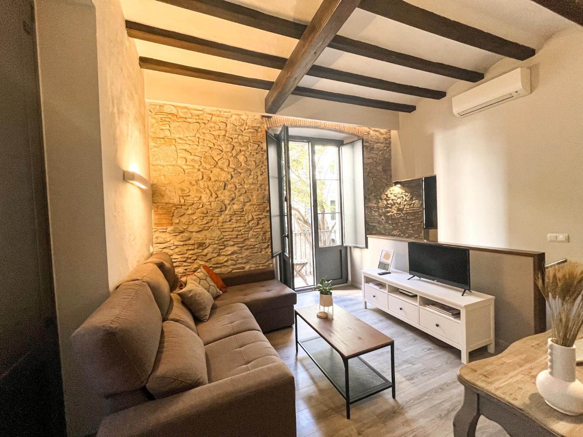 Ferienwohnung Old Town Duplex With Character Gerona Exterior foto