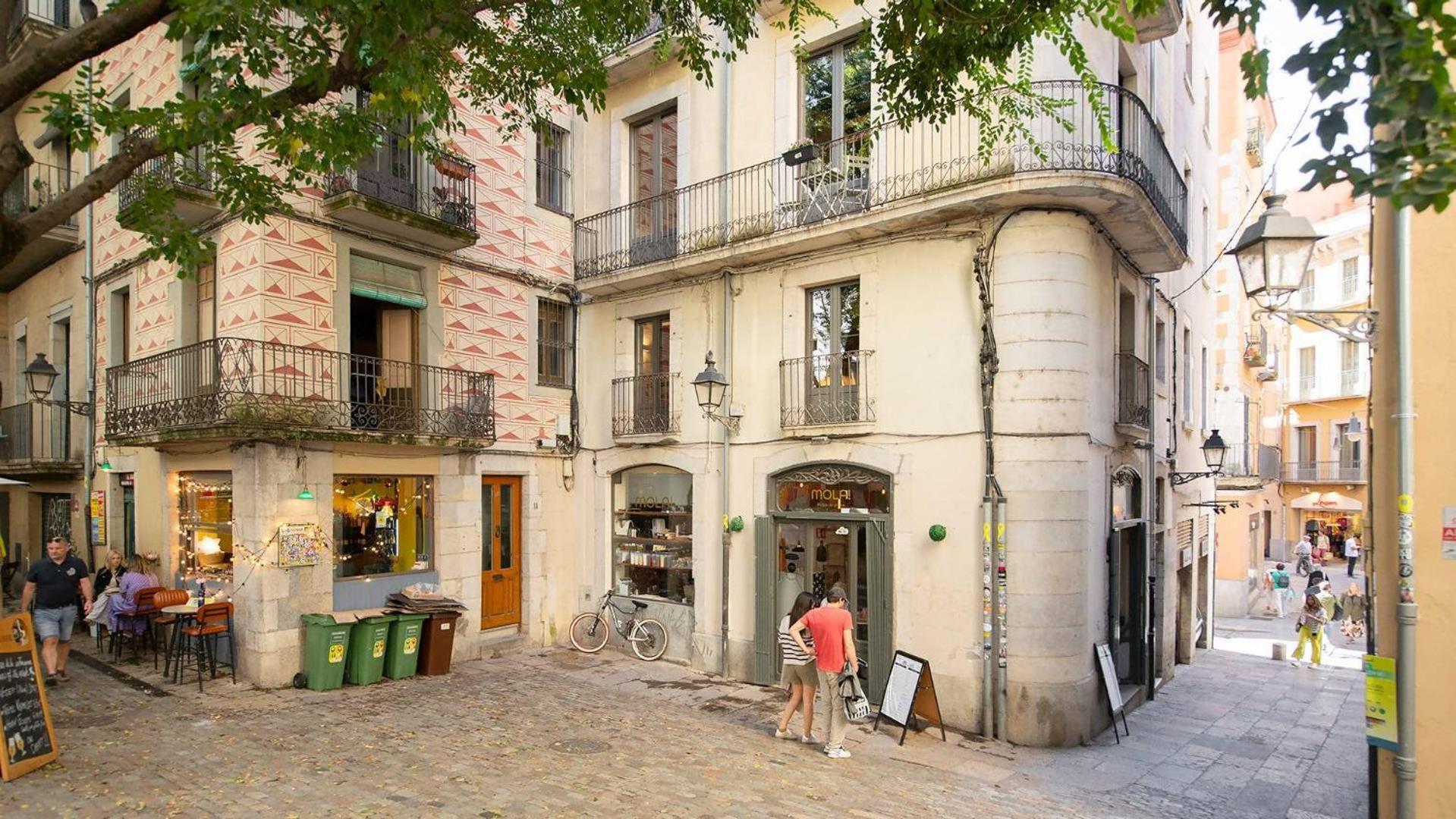 Ferienwohnung Old Town Duplex With Character Gerona Exterior foto