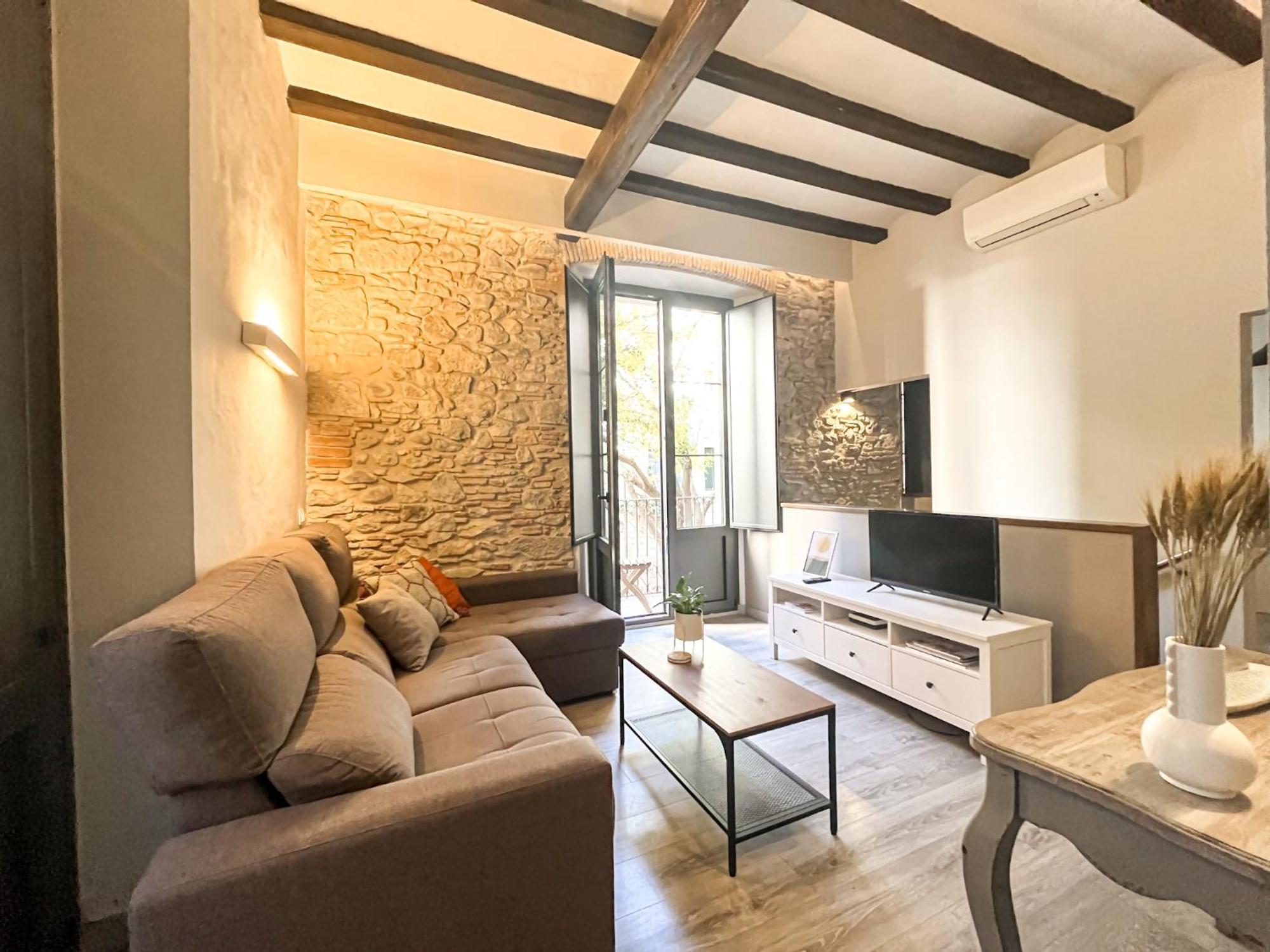 Ferienwohnung Old Town Duplex With Character Gerona Exterior foto