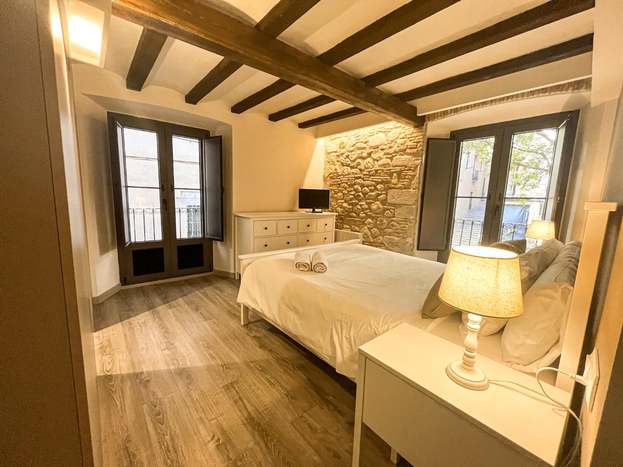Ferienwohnung Old Town Duplex With Character Gerona Exterior foto